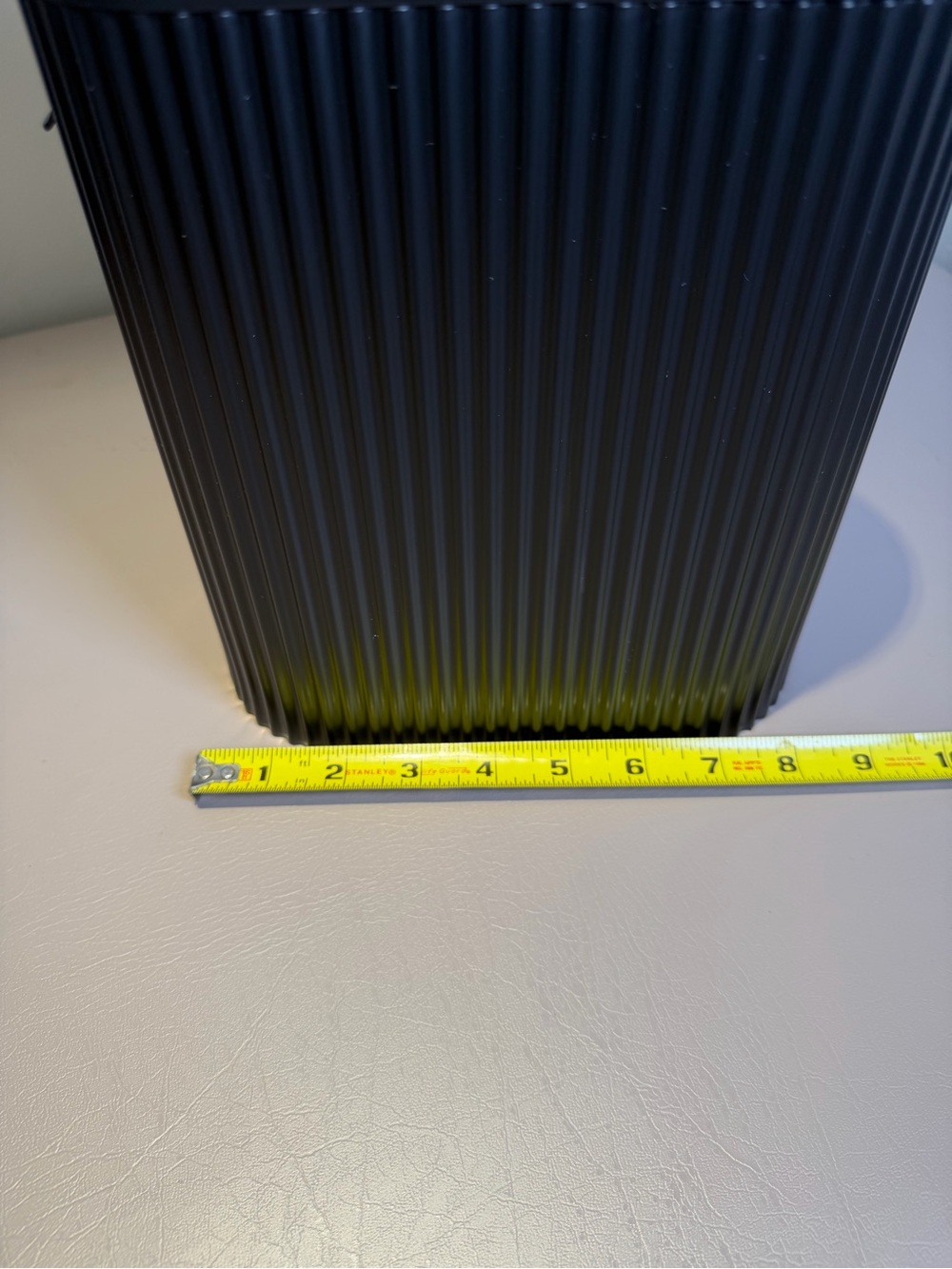 Nespresso Black Ribbed Capsule Container with Top Handle - Picture 3 of 4